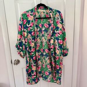 Victorias Secret Silk Robe Vintage One Size